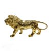 golden lion statue