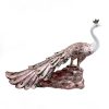peacock statue
