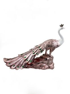 peacock statue