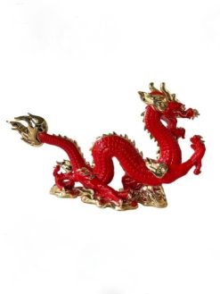 red dragon sculpture