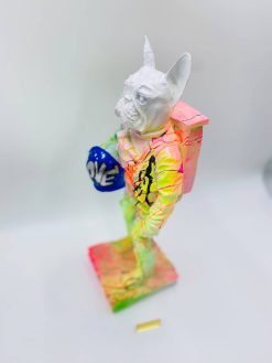 Luxury French Bulldog Astronaut Decorative figure