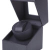 Carbon Fiber Automatic Watch Winder Display Box with Black Interiors