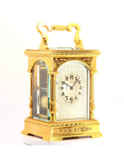 Mechanical Luxury Table Clock with Tourbillon | Hand-Wound Movement | 2 Weeks Power Reserve