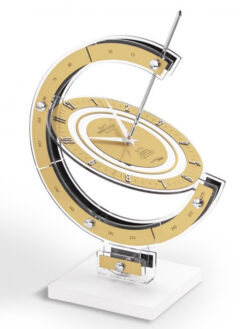 Greenwich Designer Golden Table Clock