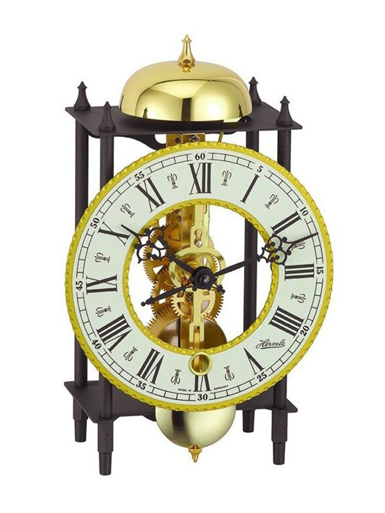 Vintage Mechanical Kehl Table Clock Key Wound with Chime Vintage Mechanical Kehl Table Clock Key Wound with Chime